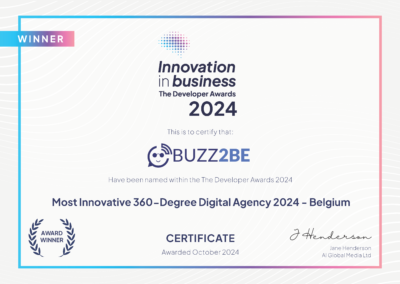 agence digital marketing la plus innovante en Belgique 2024